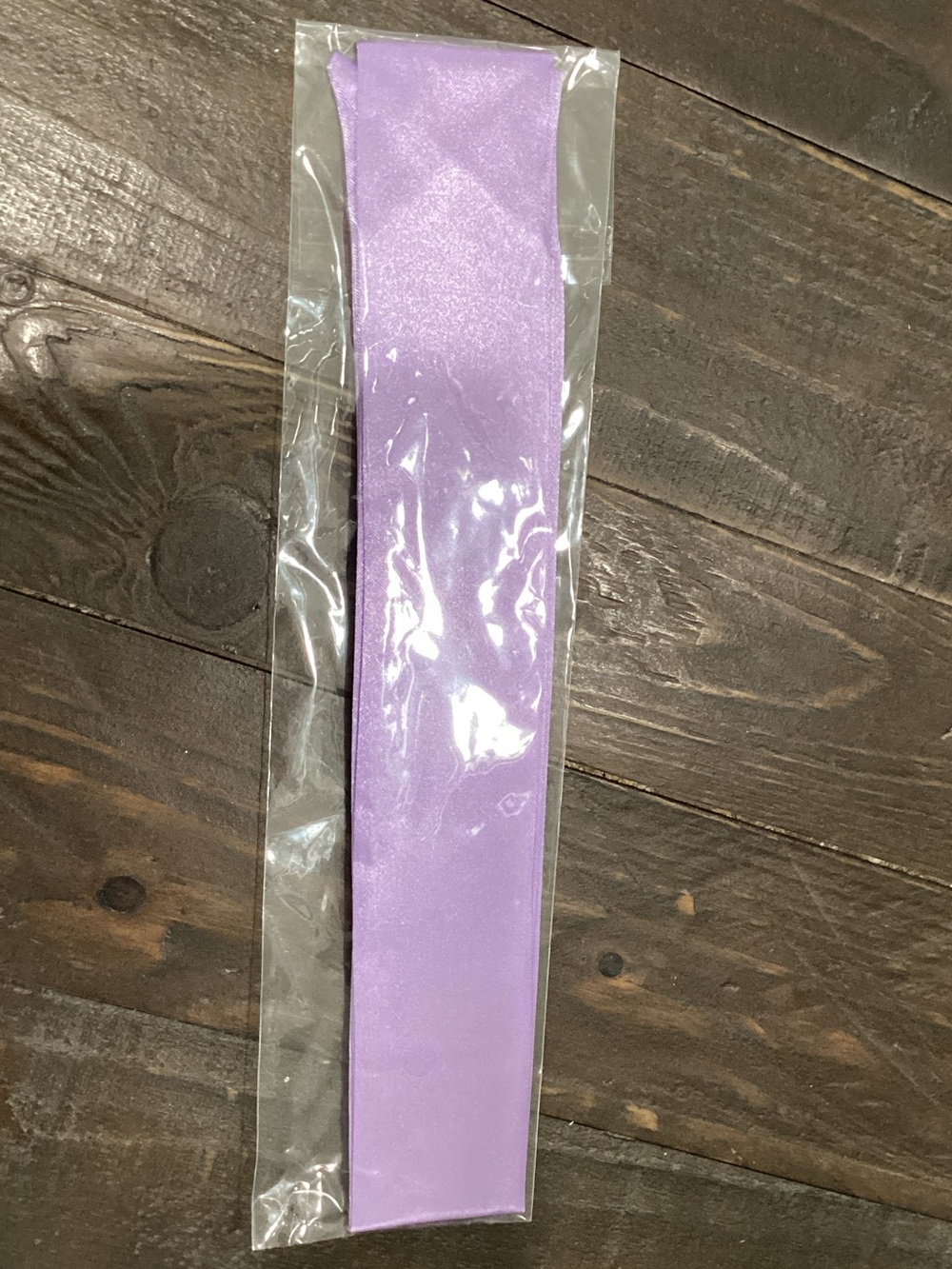 Lilac Satin Headband